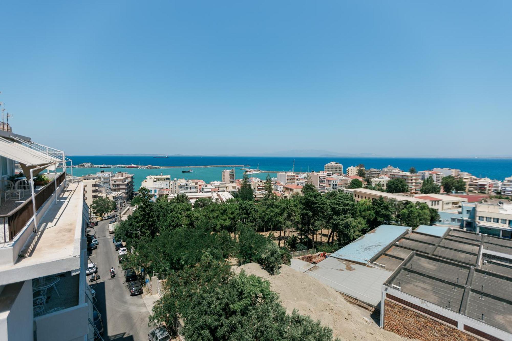 Апартаменти Panoramic Penthouse Хіос Екстер'єр фото